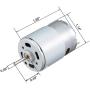 uxcell Small Motor DC 24V 7600RPM High Speed Motor for DIY Model Remote Control