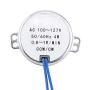 Turntable Synchronous Synchron Motor 50/60Hz Frequency AC 100~127V Geared Motor CCW/CW 4W(0.8-1RPM)