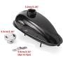 Kinbelle 3L Motorized Bicycle Fuel Gas Tank With Cap Fit for 80CC 60CC 66CC 49CC