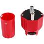 Barbecue Motor 5V 4.2RPM Red Solid Construction Barbecue Grill Rotator Motor BBQ Holder Roast Bracket Accessory with USB Wire