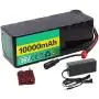 Pack de batterie Li-ion 10S 2P 10Ah 36V pour Vélo Électrique avec T-Plug, Chargeur et BMS Adapté à 500W - 350W - 250W - 200W Pack de batterie Li-ion 10S 2P 10Ah 36V pour Vélo Électrique avec T-Plug, Chargeur et BMS Adapté à 500W - 350W - 250W - 200W