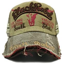 Blackreld South State Cotton Baseball Cap, Adjustable Snapback Dad Hat Cool Vintage Washed Low Profile Classic Summer Hats