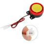 F FIERCE CYCLE 1 Set Motorcycle Scooter Bike Alarm System Engine Start Anti-theft Security Remote Control with Battery 315MHz