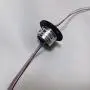 Electric Small Slip Ring Multi-Contact Rotating Conductive Slip Ring 4 Wires Diameter 12MM for 2A