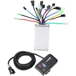 Telituny Motor Controller 250W/350W Waterproof LED Display Panel Electric Bicycle Scooter Brushless Controller Kit(36V)