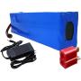 Wnicek E-Bike Battery 48V Lithium Battery Pack 20AH Li-ion Battery, for 500W 750W 1000W Motor Fit for Electric Bicycle Scooter Electric Tricycles Golf Cart with Charger and BMS
