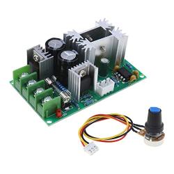 PWM DC Motor Speed Controller Module 12V 24V 36V 48V Adjustable Speed PWM Electronic Governor Controller Regulation Switch 20A Ultra Small LED Dimmer