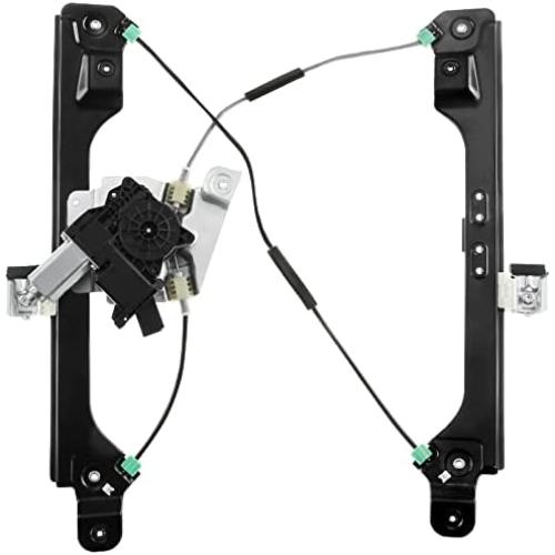 A-Premium Electric Power Window Regulator With Motor Compatible with Cadillac SRX 2010-2015 Saab 9-4X 2011 Front Right Passenger Side