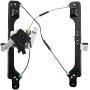 A-Premium Electric Power Window Regulator With Motor Compatible with Cadillac SRX 2010-2015 Saab 9-4X 2011 Front Right Passenger Side