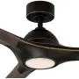 Ventilateur de plafond intelligent Woody Intérieur et Extérieur 3 Pales 60in avec Kit d'Éclairage LED 3000K et Télécommande Compatible Alexa, Google Assistant, Samsung Things, et iOS ou Android App. Ventilateur de plafond intelligent Woody Intérieur et Extérieur 3 Pales 60in avec Kit d'Éclairage LED 3000K et Télécommande Compatible Alexa, Google Assistant, Samsung Things, et iOS ou Android App.