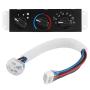 Temperature Control Panel, Auto Car A/C HeaterHVAC Climate Control with Blower Motor Switch HS-373 55037473AB Fit for Jeep Wrangler