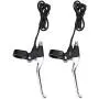 1 Pair 2 Wires Universal Left Right Brakes E Bike Brake Lever V Brake Lever Replacement Parts