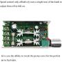 Hahiyo 10-60V Low Voltage DC Motor Speed Controller Smooth Linear Adjustment Knob Compact Units Reduce Heat Module Dimmer Switch Regulator 1 Pieces for Mini Fan Electric Pumps LED Light