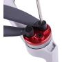 Darkhorse Upgraded Aluminum Motor Cover Cap 4 Pieces for DJI Mavic Mini Drone Accessory - Dustproof,Waterproof,Scratchproof Protection Mounts - Red