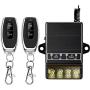 VONVOFF Wireless Remote Switch,AC110V/120V/240V/ Relay RF Remote Control Light Switches for Pump Security Systems with 328 ft Long Range
