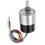 WINGONEER DC 12V 37mm Diameter Gearbox Low Noise Long Life High Torque Brushless DC Gear Motor