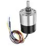 WINGONEER DC 12V 37mm Diameter Gearbox Low Noise Long Life High Torque Brushless DC Gear Motor