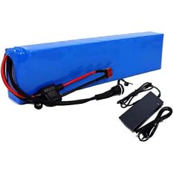 Wnicek 36V 10AH 10S 3P Electric Bike Battery Rechargeable Li-Ion Battery with 20A BMS and 42V Charger Ebike Lithium Batteries Pack Fits for 350W 250W 200W Electric Bicycles Motor