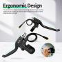 Electric Bike Brake Lever 3 pin Female Waterproof Head Cut Off Power Sensor Compatible with BBS Series Mid-Motor BBS01 BBS02B BBSHD Ebike Kit Parts