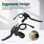 Electric Bike Brake Lever 3 pin Female Waterproof Head Cut Off Power Sensor Compatible with BBS Series Mid-Motor BBS01 BBS02B BBSHD Ebike Kit Parts