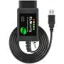 FORScan ELM327 OBD2 USB Adapter for Windows Diagnostic Coding Tool with MS-CAN/HS-CAN Switch for Ford Lincoln Mazda Mercury Series Vehicles