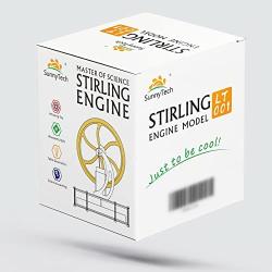 Sunnytech Low Temperature Stirling Engine Motor Steam Heat Education Model Toy Kit (LT001)