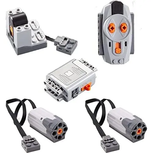 Kit YYUNA Technology Moteur Électrique Motorisé, 5 Pièces, Incluant 2 Moteurs Moyens, 1 Boîte Batterie (6 AAA Non Incluses), 1 Télécommande Infrarouge 2.4G, 1 Récepteur 2.4G Kit YYUNA Technology Moteur Électrique Motorisé, 5 Pièces, Incluant 2 Moteurs Moyens, 1 Boîte Batterie (6 AAA Non Incluses), 1 Télécommande Infrarouge 2.4G, 1 Récepteur 2.4G