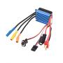 YOUQUKEJI 2430 7200KV 4P Sensorless Brushless Motor with 25A Brushless ESC Electric Speed Controller for 1/18 1/16 RC Car Truck