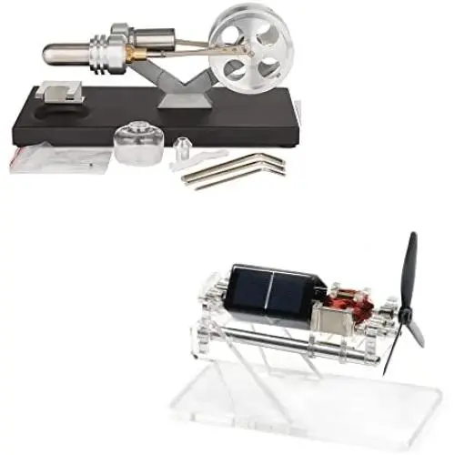 Sunnytech Hot Air Stirling Engine Education Toy Solar Mendocino Motor Magnetic Levitating Model SL02M-ID01