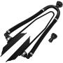 Seaworks Dual Feed Muff Style Boat Motor Flusher | Use for Antifreeze Winterization or Common Water Flush | 5/8 Inch Standard Garden Hose Connection (Black)