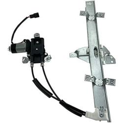 FFFauto 741-637 Window Regulator with Front Left Driver Side Fit for GM Buick Century Sedan1997-2005 GM Buick Regal Sedan1997-2004 GM Oldsmobile Intrigue Sedan1998-2002 OEM:10315144, 10334397