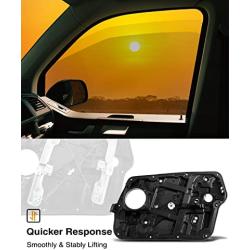 A-Premium Electric Power Window Regulator Without Motor With Panel Compatible with Hyundai Sonata 2011-2014 Sedan Front Right Passenger Side