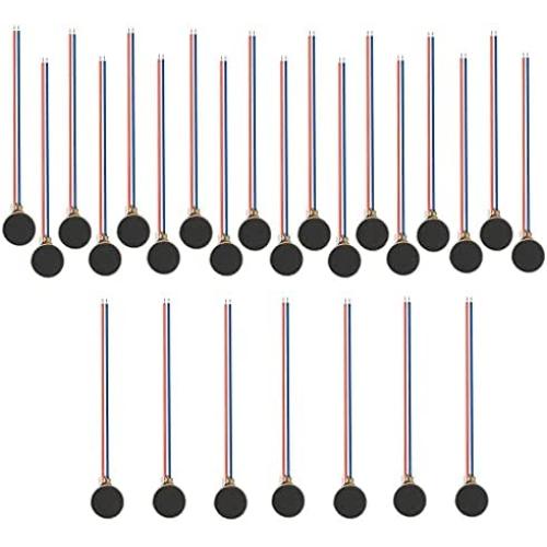 25PCS Moteurs de Vibration Mini DC 3V 12000rpm 10mmx3mm Type Bouton Plat pour Cellulaire Tablette Appareils Ménagers 25PCS Moteurs de Vibration Mini DC 3V 12000rpm 10mmx3mm Type Bouton Plat pour Cellulaire Tablette Appareils Ménagers