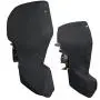 munirater Outboard Boat Motor Cover,with 600D Heavy Duty Oxford Fabric + Extra PVC Coating,Waterproof Outboard Engine Covers Replacement for 175-225 HP Motors