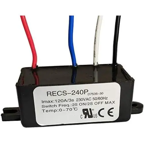 RECS- Intelligent Electronic Centrifugal Switch Oil Pump Motor Capacitor Starter for Air Compressor Centrifugal Switch Woodworking Machinery 115VAC 220VAC 30A 60A 120A (RECS-240P (120A-220V))