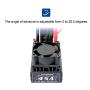 Flycolor 3650 3000KV Waterproof Brushless Motor and 45A ESC Combo Set for 1/10 RC Car Truck