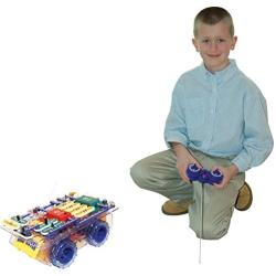 Snap Circuits R/C Snap Rover Electronics Exploration Kit,Black & Crcuits My Home Plus Electronics Building Kit for Kids Ages 8 and Up, Amazon Exclusive