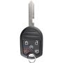KeylessOption Keyless Entry Remote Control Fob Uncut Blank Ignition Car Key Remote Start for CWTWB1U793