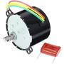 uxcell Synchronous Motor AC 110V 60Hz 6W 3.3/3.96RPM Output Speed Reduction Geared Box