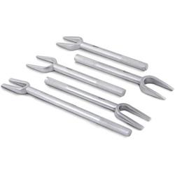 Orion Motor Tech 5-Piece Pickle Fork Tool Set | Ball Joint Separator Pitman Arm Separator and Tie Rod Removal Tool Kit for Separating Ball Joints Tie Rods and Pitman Arms