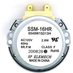 New OEM Produced 6549W1S013H (=6549W1S013D), MDCK0601F for LG Microwave Turntable Motor by OEM Mania Replacement Part -1 Year Warranty