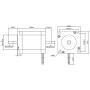 STEPPERONLINE Dual Shaft Nema 23 CNC Stepper Motor 1.26Nm(179oz.in) 8 Wires CNC Mill Router