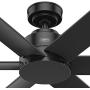 Hunter Fan Company 51180 Kennicott Ceiling Fan, 52, Matte Black