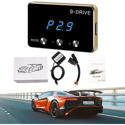 Throttle Response Controller,9 Drive 9-Mode Universal Electronic Throttle Controller For Dodge Maserati Chrysler Jeep(807)(Blue)