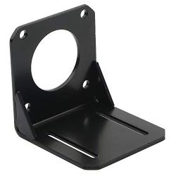 JIUWU 4pcs 57 Stepper Motor Nema 23 Fixed Seat, Nema 23 Stepper Motor Steel Mounting Bracket, Stepper Motor Bracket with Mounting Screws