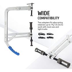Orion Motor Tech Universal Valve Spring Compressor Tool | Valve Spring Removal Tool & Adjustment Tool with 1