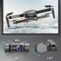QUITOKA RC Drone 8K HD Aerial Photography Aircraft Remote Control Plane Brushless Motor GPS Auto Return Flight Distance 3000m Gifts for Boys and Girls