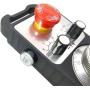 100PPR Universal 6 Axis CNC Electronic Handwheel MPG Pendant with Emergency Stop Manual Pulse Generator for Mitsubishi/Siemens/CNC Router Engraving Milling Machine
