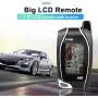 BANVIE 2 Way Car Alarm System with Remote Engine Start Starter