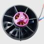 DD 70mm EDF 12 Blades Ducted Fan with 3400KV RC Brushless Motor Balance Tested for EDF 4S RC Jet Airplane